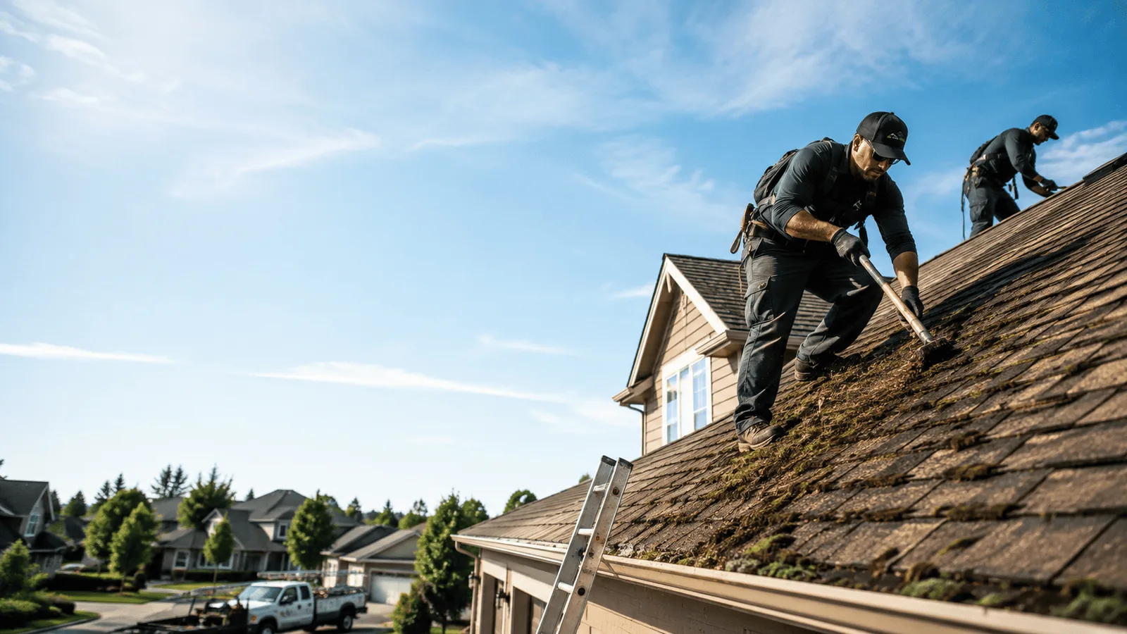 Roof Moss Removal in Balsam, NC near me